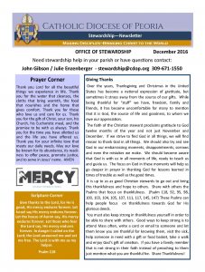 Stewardship Newsletter